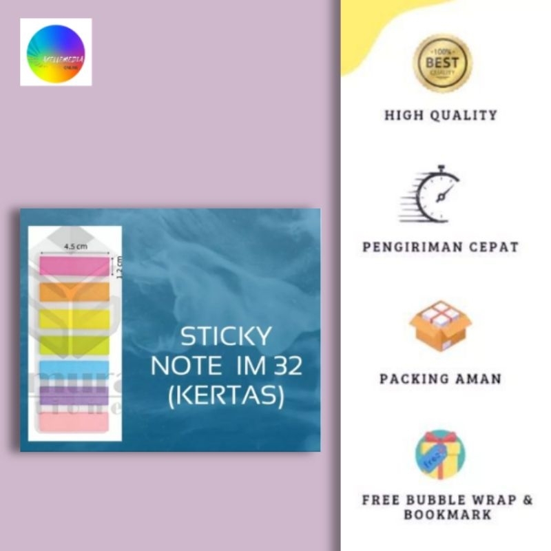 

Memo Stick IM 32 Joyko Kertas / Sticky Note IM-32(ORIGINAL PRODUK)