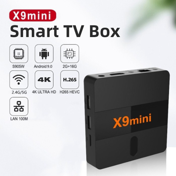 Dijual X9 MINI X9MINI - Android Smart TV Box 4K UHD - RAM 2GB ROM 16GB Limited