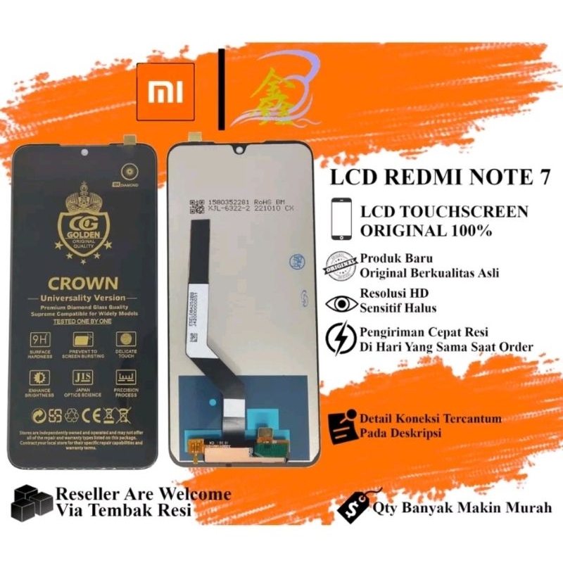 LCD XIAOMI REDMI NOTE 7 ORI