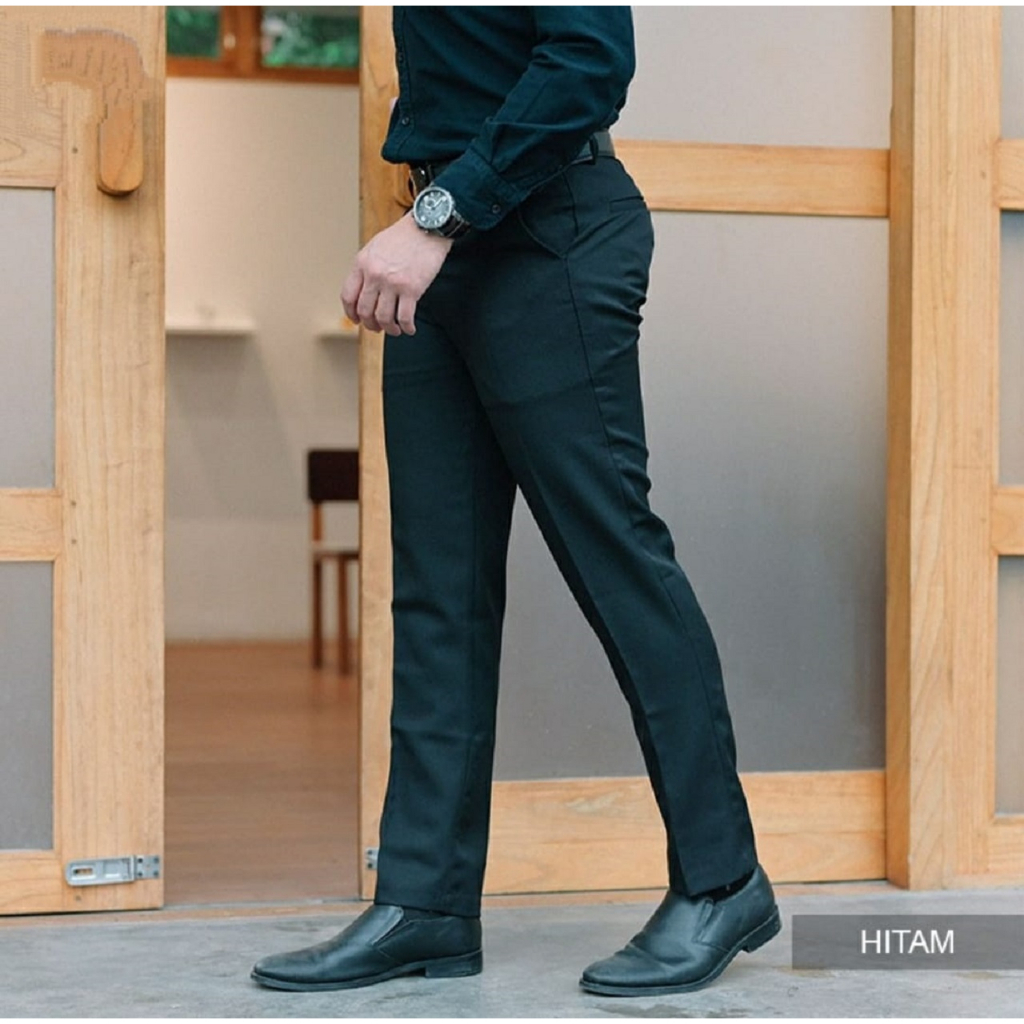 Celana Panjang Formal Pria Slimfit / Celana Kerja / Celana Kantor / Bawahan Pria