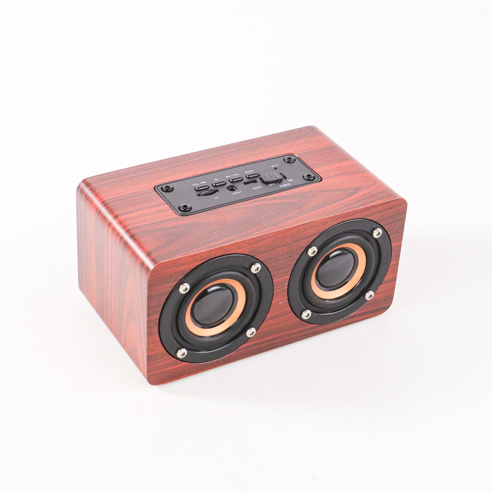 Speaker Bluetooth Stereo Subwoofer ANSUOFU - W5 - Red