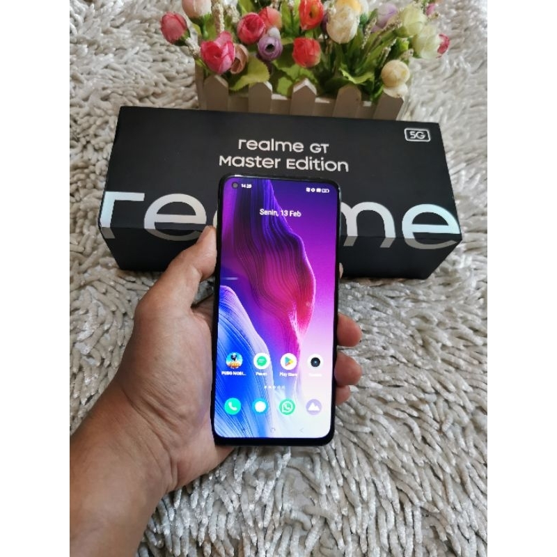 Realme GT master edition 5G 128GB fulset garansi resmi