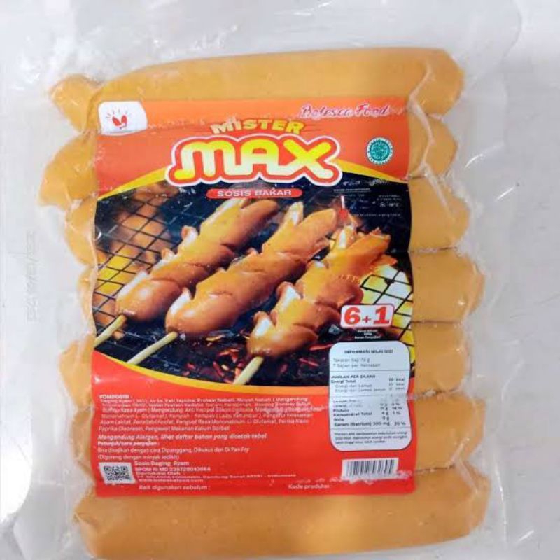 

Mr Max Sosis Bakar Jumbo isi 7