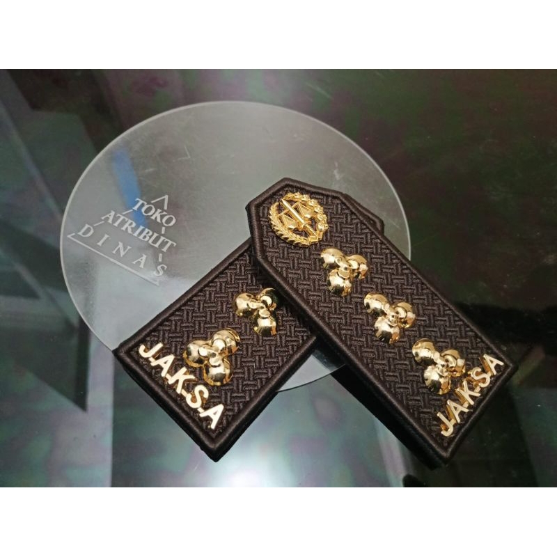 Pangkat PDU JAKSA 4B kejaksaan logam bordir