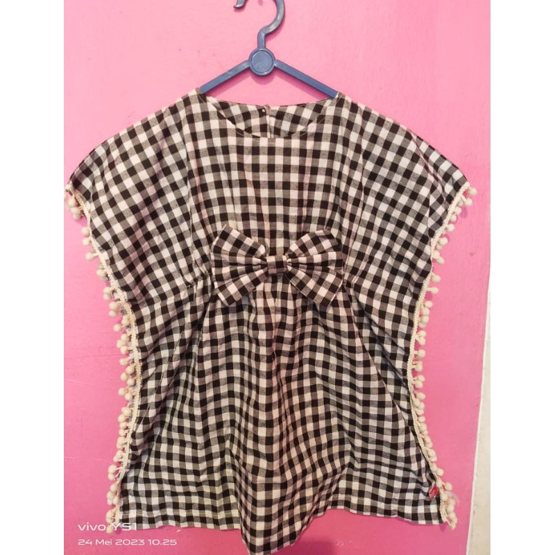 Kaftan anak/Kaftan Calista/Kaftan anak lucu/Kaftan anak cantik/Baju kaftan anak/preloved/good condit