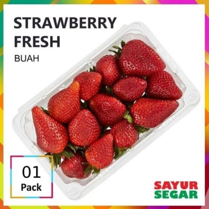 buah strawberry fresh/segar