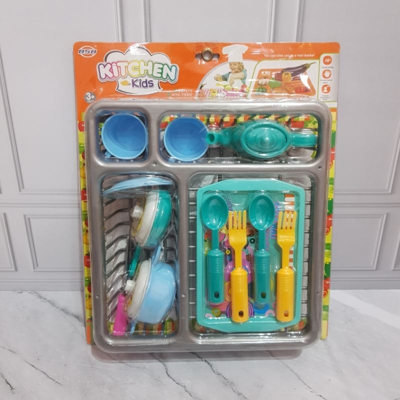 Mainan Kitchen Set Dapur - Mainan Set Alat Masak Dapur - Mainan Masak masakan