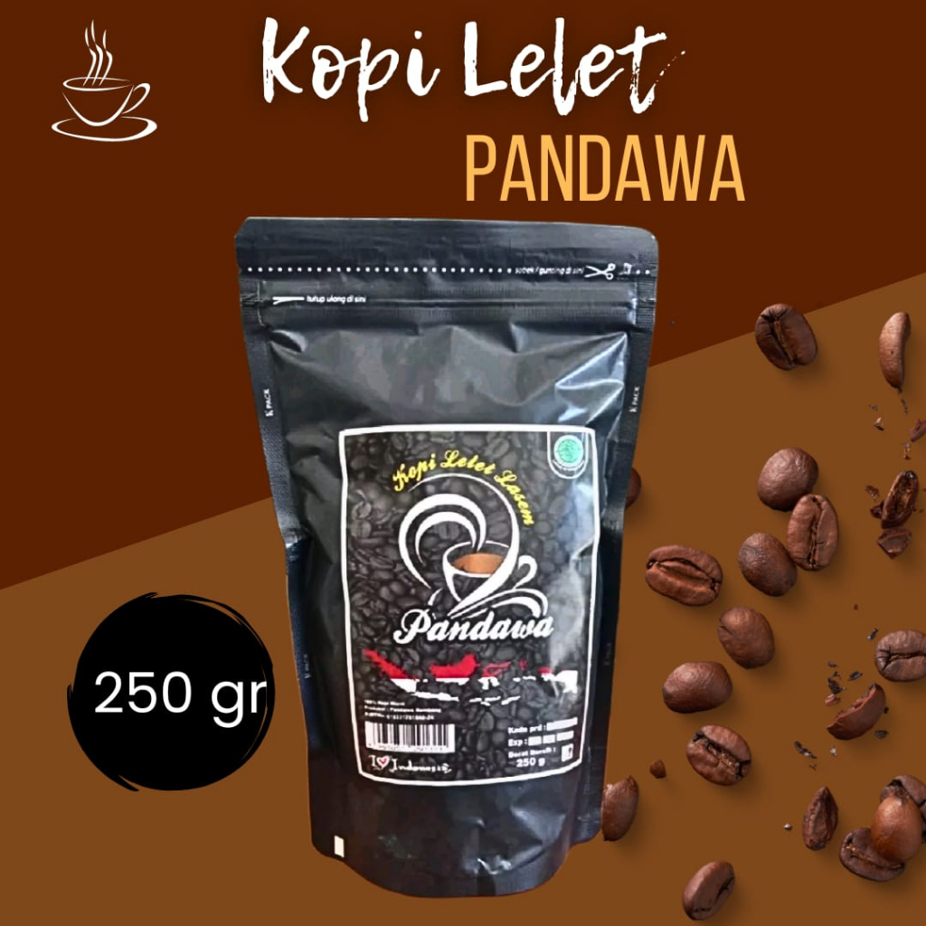 

KOPI LELET PANDAWA Khas Lasem Rembang Jawa Tengah - 200 GR & 250 GR