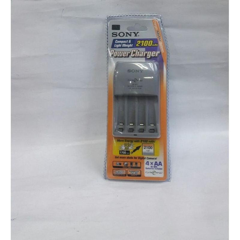 SONY POWER CHARGER BATTERY AA & AAA SONY BCG 34HLD4