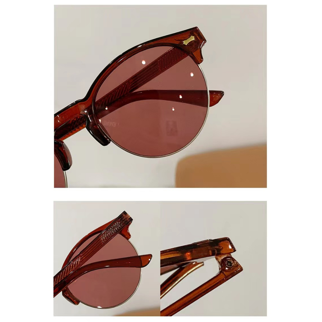 Rowling(ka-365)Sunglasses  Kacamata Hitam Unisex Pria/Wanita Bulat  Sunglasses New Arrival Import Kacamata Fashion