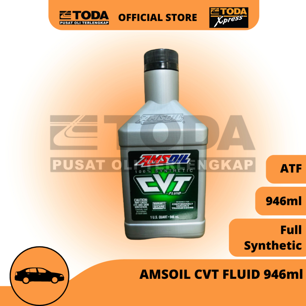 Amsoil CVT Transmission Fluid 946ml Oli Transmisi Matic Original
