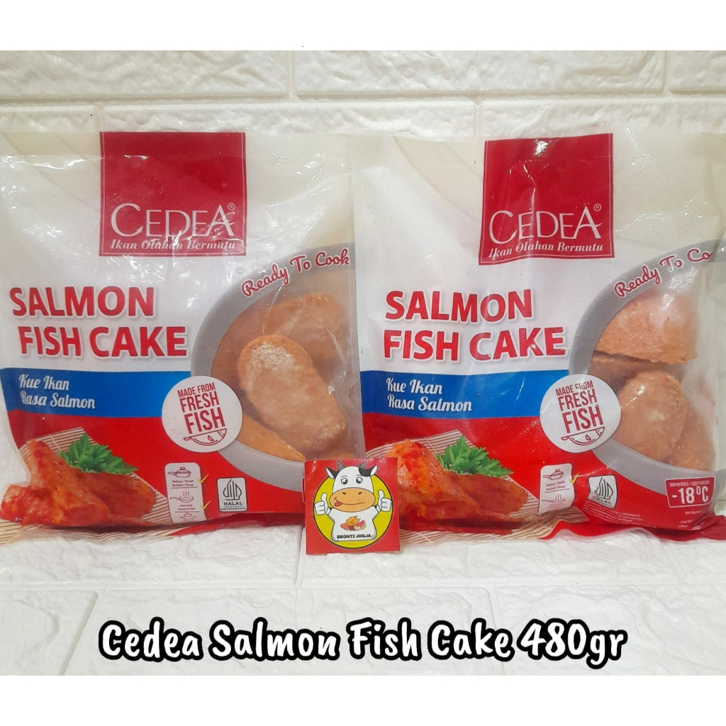 

CEDEA SALMON FISH CAKE 480GR - FROZEN FOOD - BRONTZ JOGJA