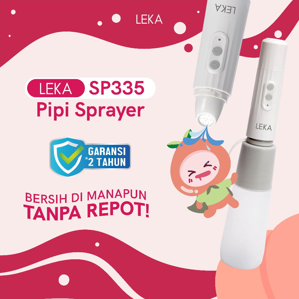 LEKA SP335 Pipi Sprayer - Bidet Portable Toilet Rechargeable Travel