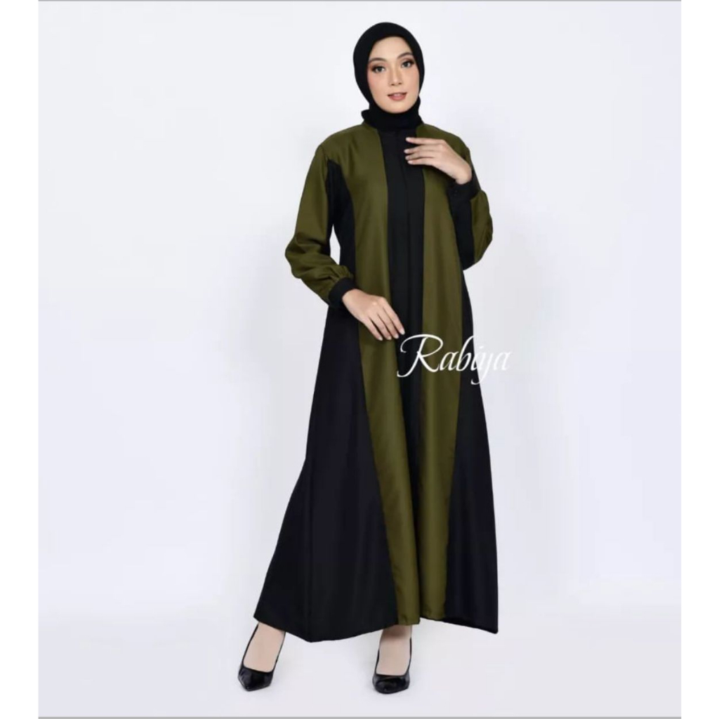 Afika Dress Gamis Polos Original Shakila Ukuran Jumbo L XL XXL 3XL 4XL