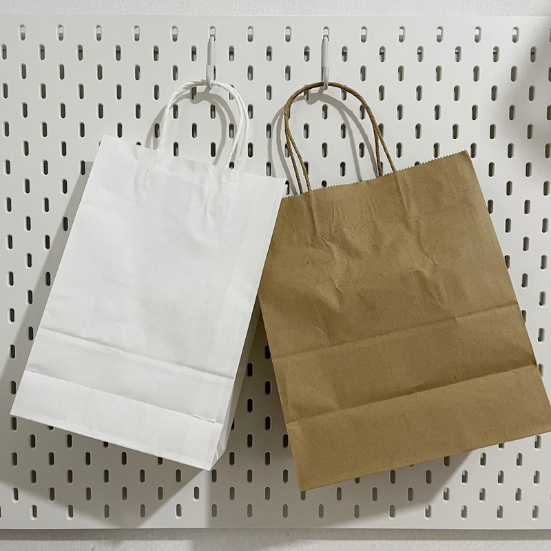 

Paperbag Coklat & Putih Polos by VIBIN’