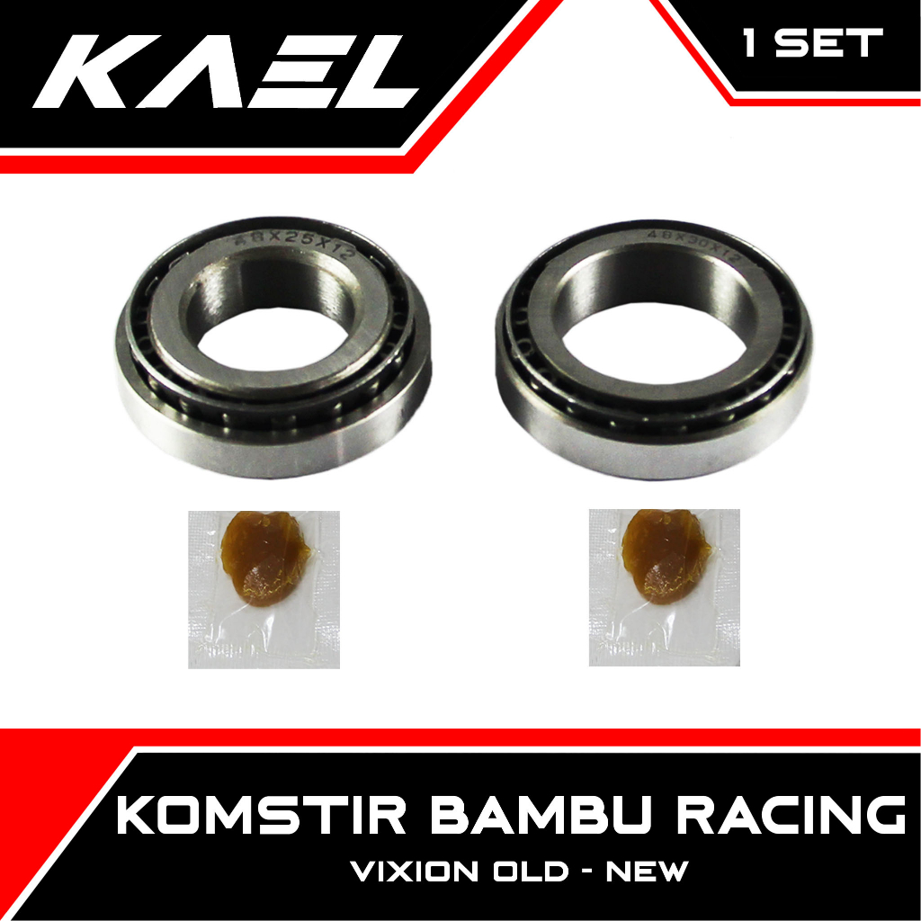 Komstir Bambu Racing Vixion New &amp; Vixion Old Lama NVA NVL OVL Comstir Kones Cones Cone Stir Mangkok Stang Setang Bearing