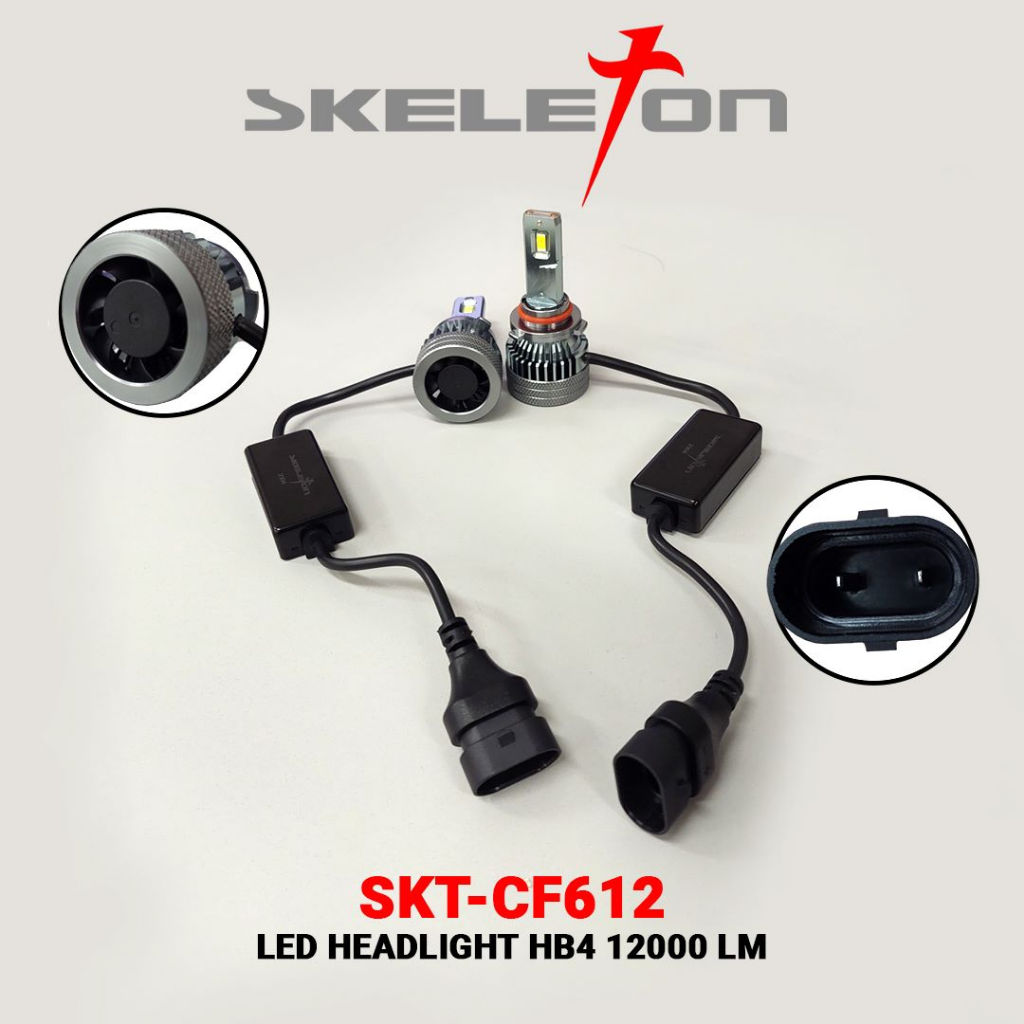 Lampu LED Head Lamp Dan Foglamp SKT-LIG CF612 H4 H7 H11 HB3 HB4