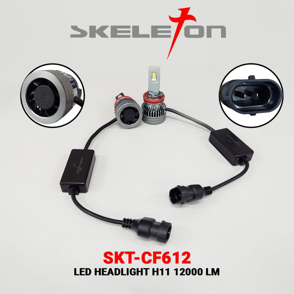 Lampu LED Head Lamp Dan Foglamp SKT-LIG CF612 H4 H7 H11 HB3 HB4