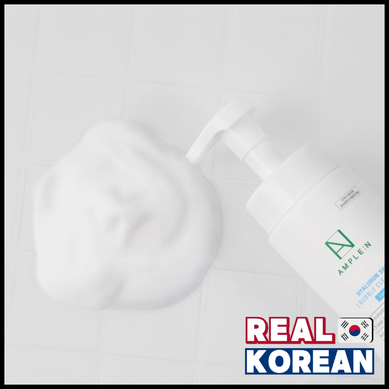 AMPLE:N Hyaluronshot Bubble Cleanser 450ml