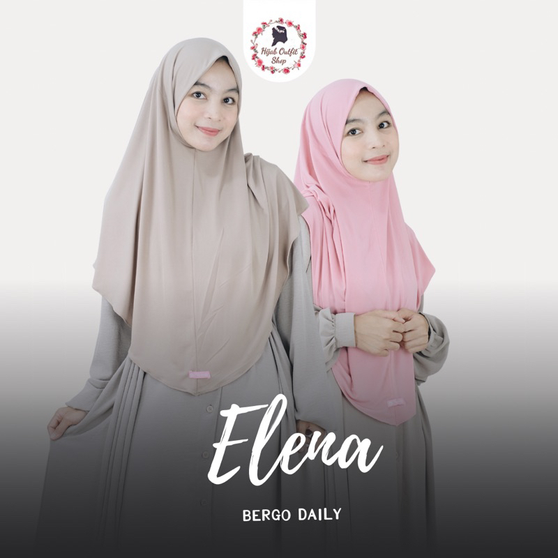 BERGO DAILY ELENA / bergo jersey / bergo non pad / bergo antemi