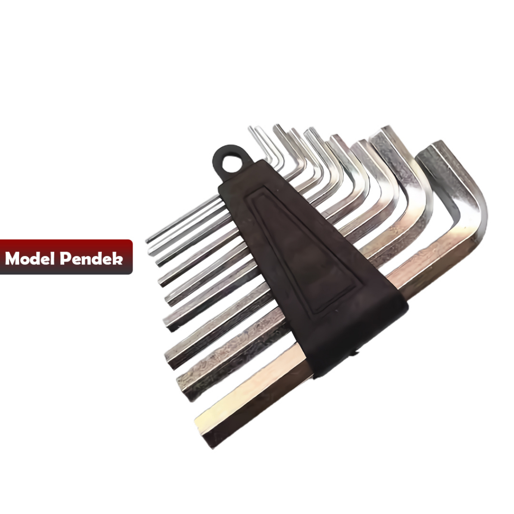 Kunci L  9 Piece  Hex Key Kunci L Set F2049-yoyosoo