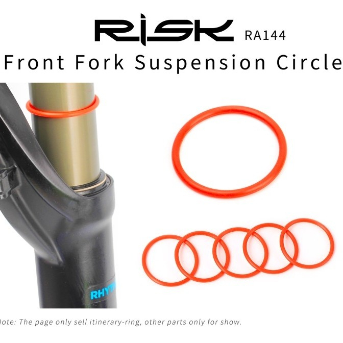 RISK O Ring Karet Fork Stanchion Sepeda Gunung SR Suntour Rockshox FOX - Karet ring tanda tekanan stanchion