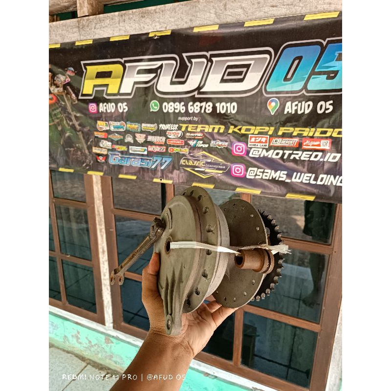 tromol KE125 belakang