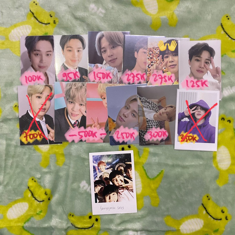 jimin japan passport case photocard