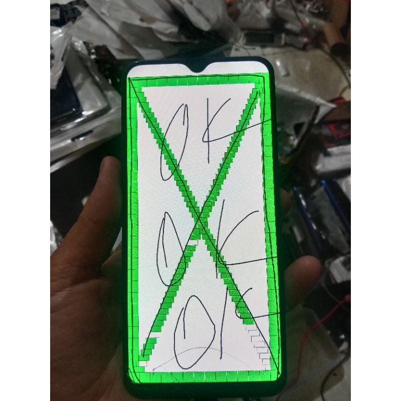 LCD SAMSUNG A50 A505F ori copotan amoled