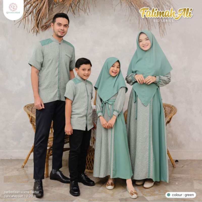 Sarimbit Fatimah Ali (Green) Couple Family