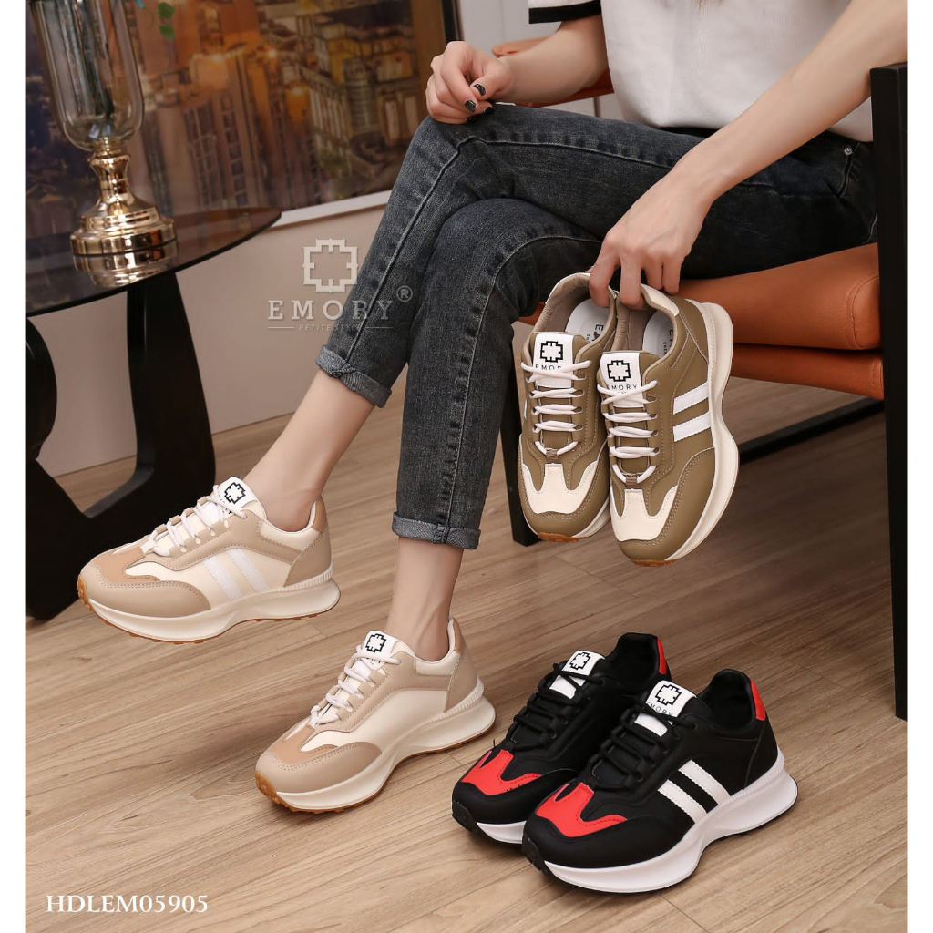 11.11 SALE &gt; EMORY Forbes Sepatu Sneakers Wanita HDLEMO5905