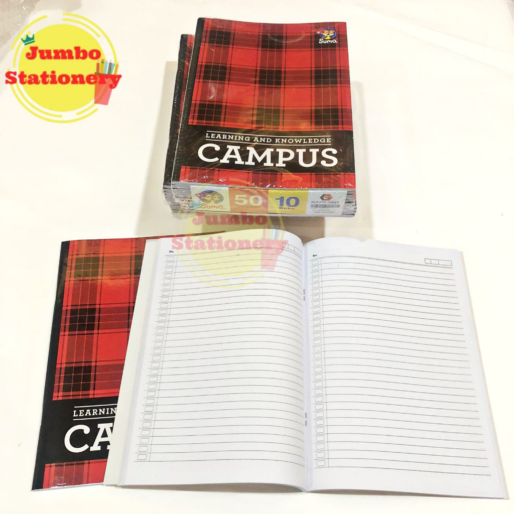 Buku Tulis Suma Buku Campus 50L Satuan