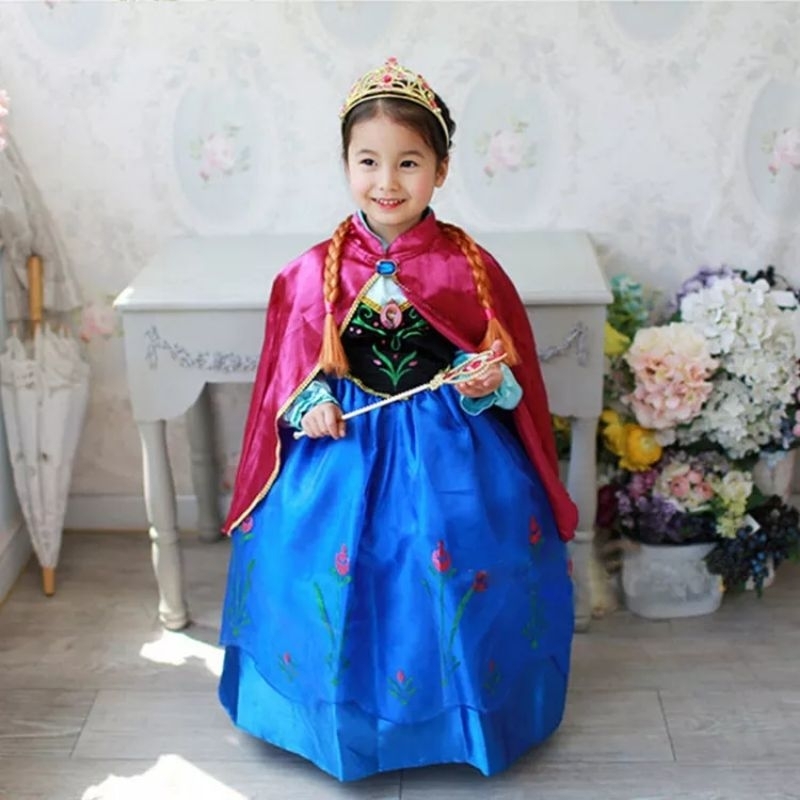 Disney Princess Dress Anak