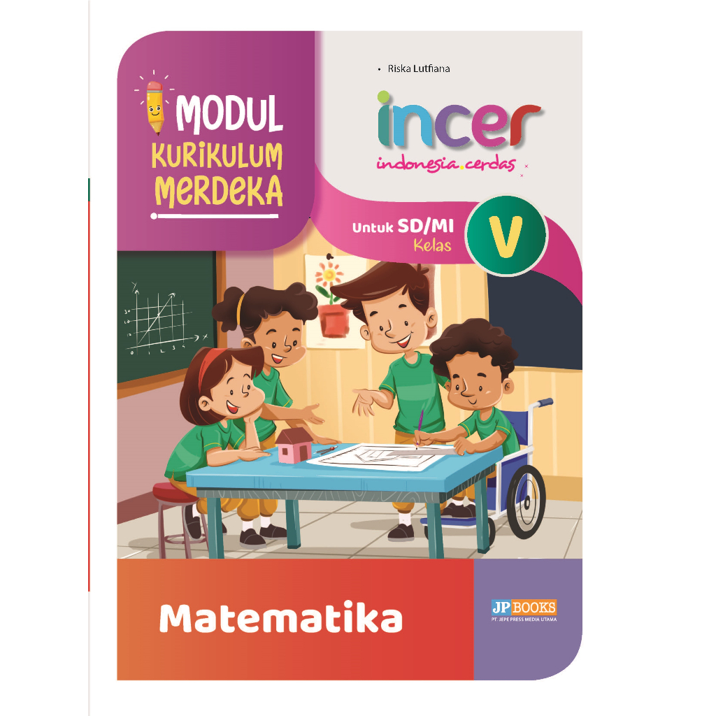 Buku Latihan Soal Matematika SD/MI Kelas 5 Incer K-Merdeka