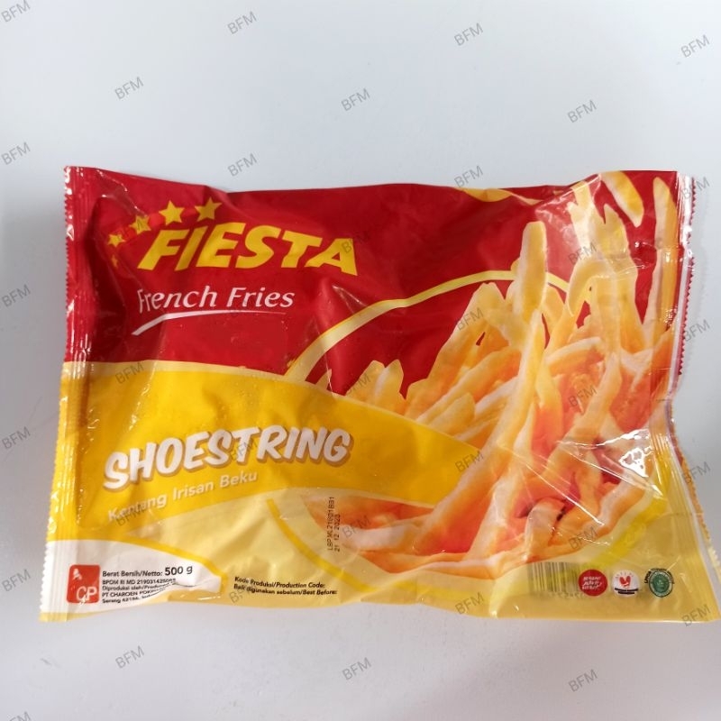 

Fiesta French Fries/ Kentang Goreng Shoestring 500 Gr
