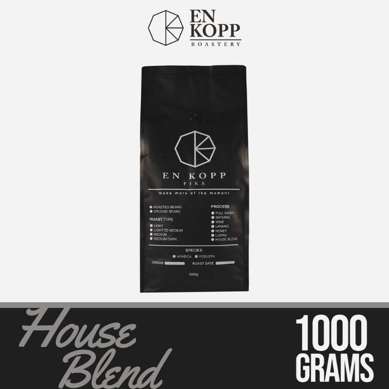 

House blend 50/50 1kg biji/bubuk