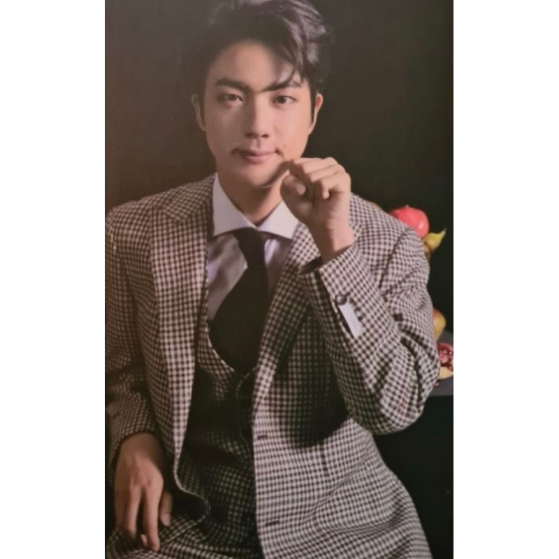 broadcast on smile kiyowo pc seokjin jin photocard bts