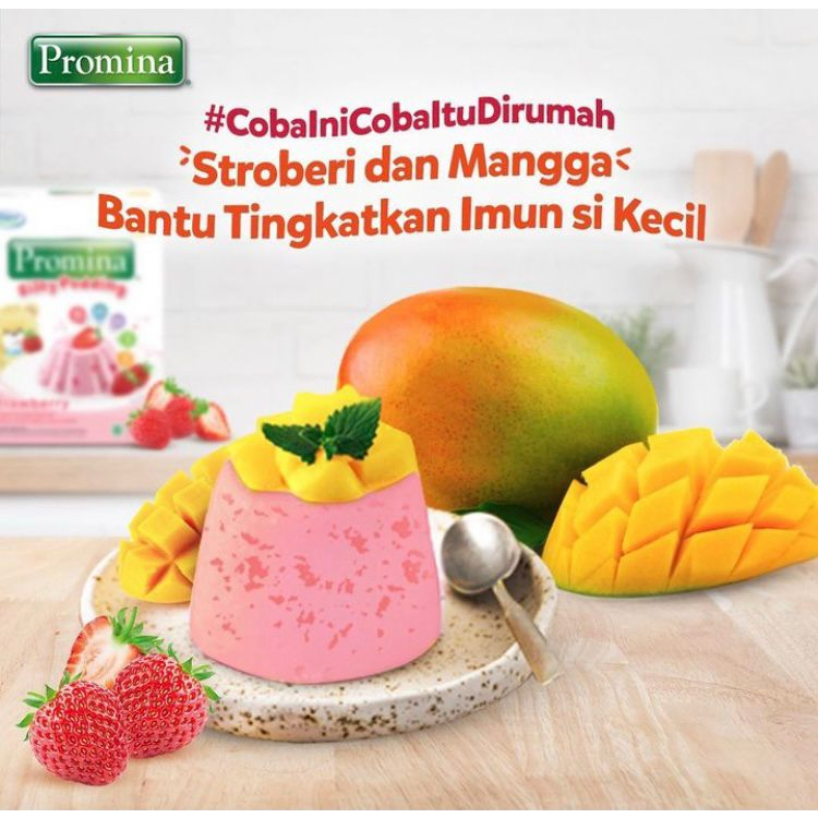 Promina Silky Pudding 100gr Usia 9+ / Puding Anak Bayi / Snack Bayi / Cemilan Bayi / MPASI Bayi / MAKANAN BAYI