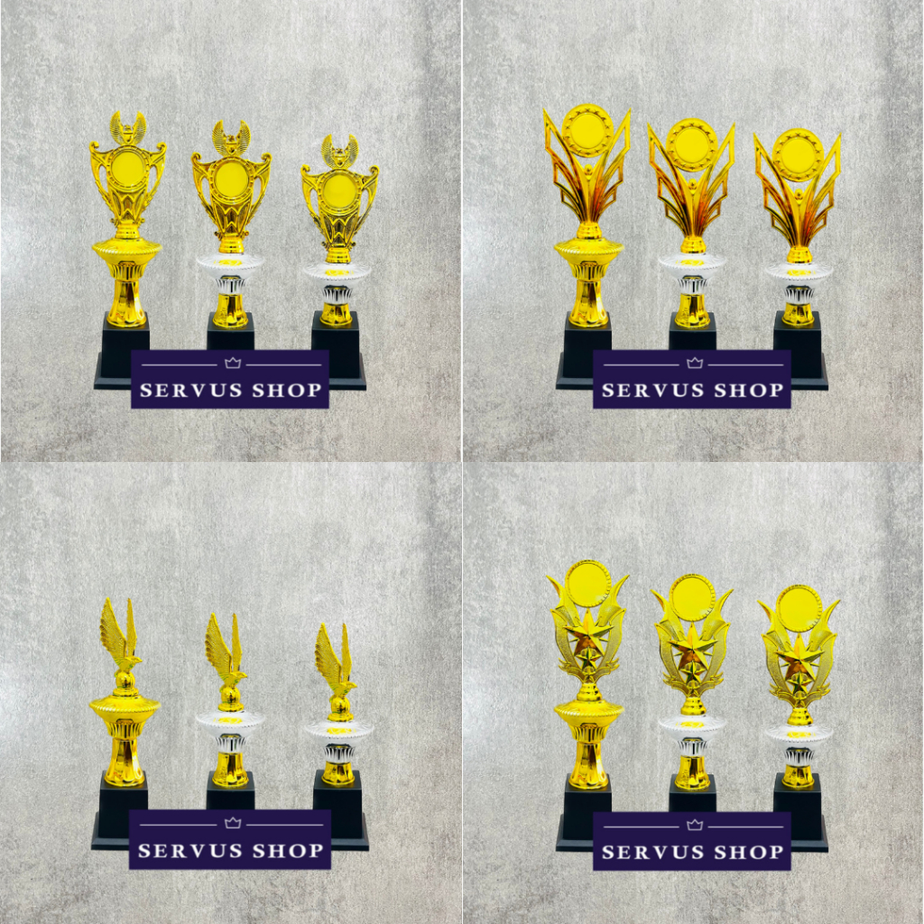 PIALA RAKITAN SET JUARA 1 2 3 MURAH PIALA TROPHY PIALA BODY 049
