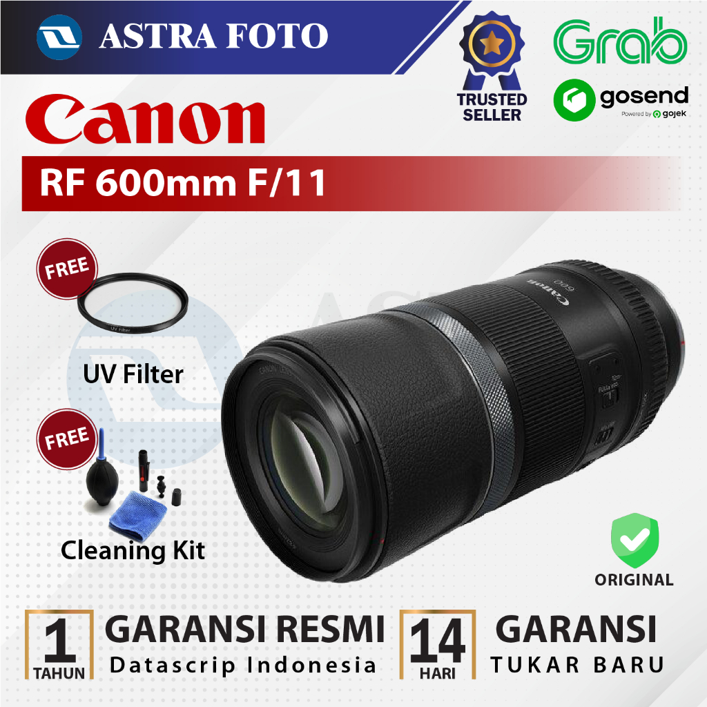 Canon RF 600mm f/11 IS STM Lensa lens 600