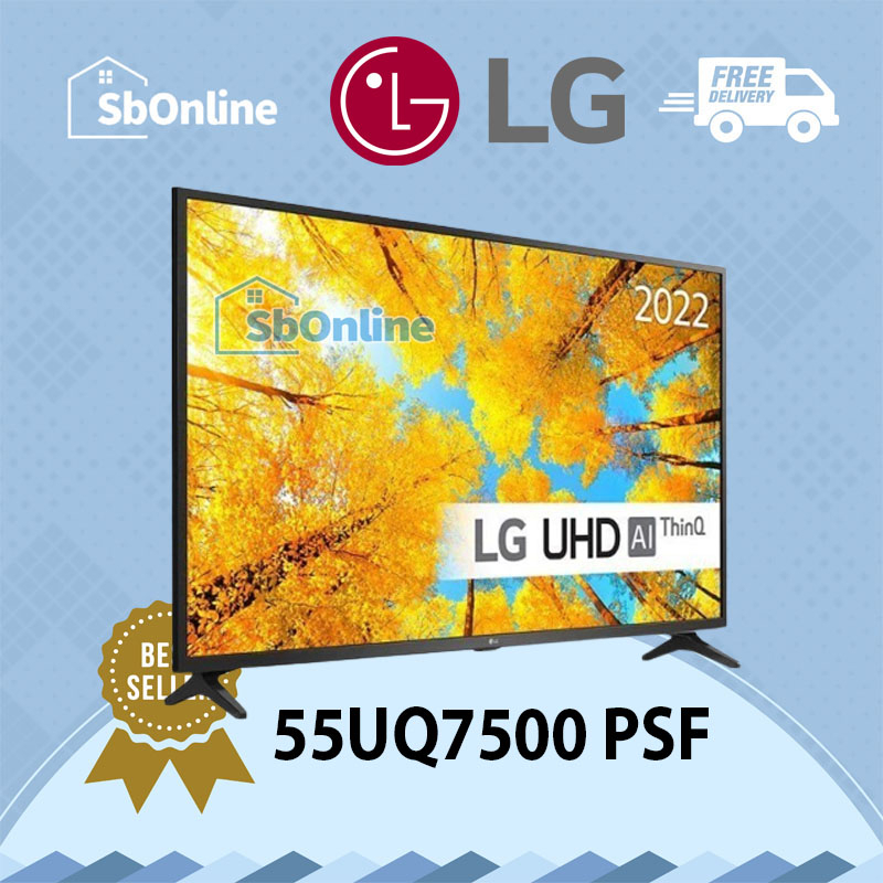 LG 55UQ7500PSF SMART TV UHD 4K 55 INCH 55UQ7500 PSF LED TV AIR PLAY - TV