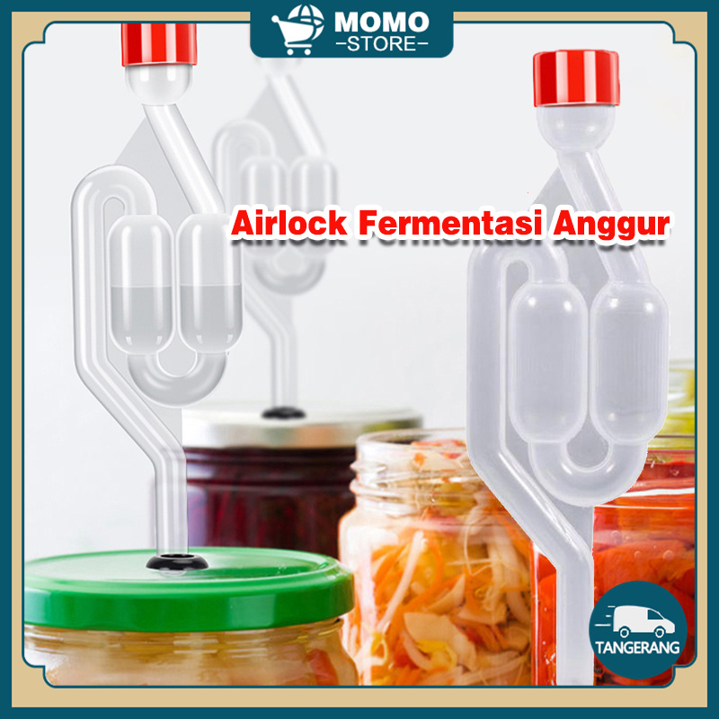 Airlock Fermentasi Galon Plastik Alat Fermentasi Wine /Airlock Fermentasi Wine Galon