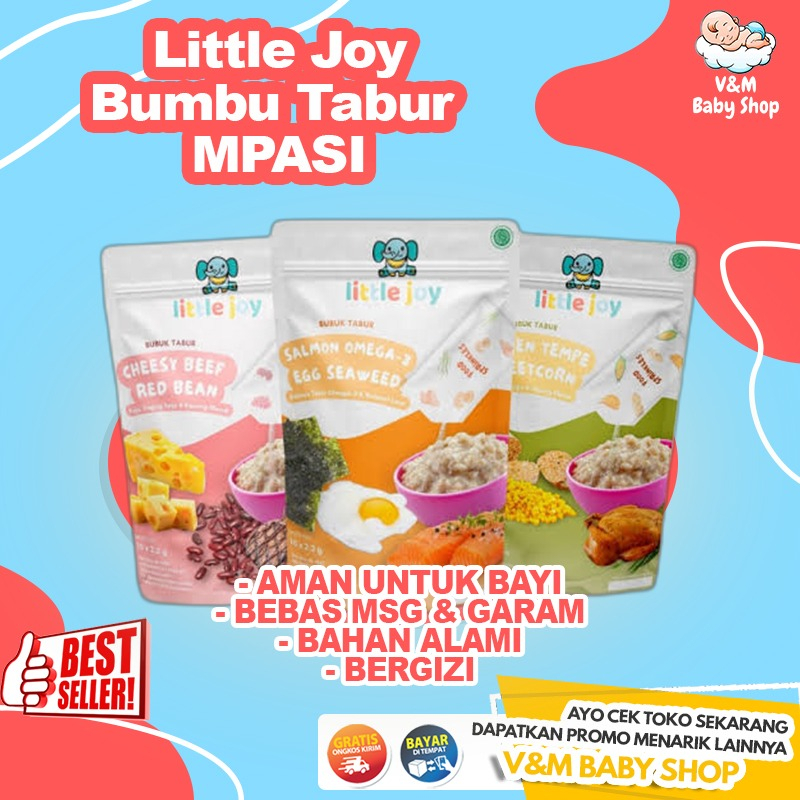 VnM011BP | Little Joy Bumbu Tabur MPASI Bayi