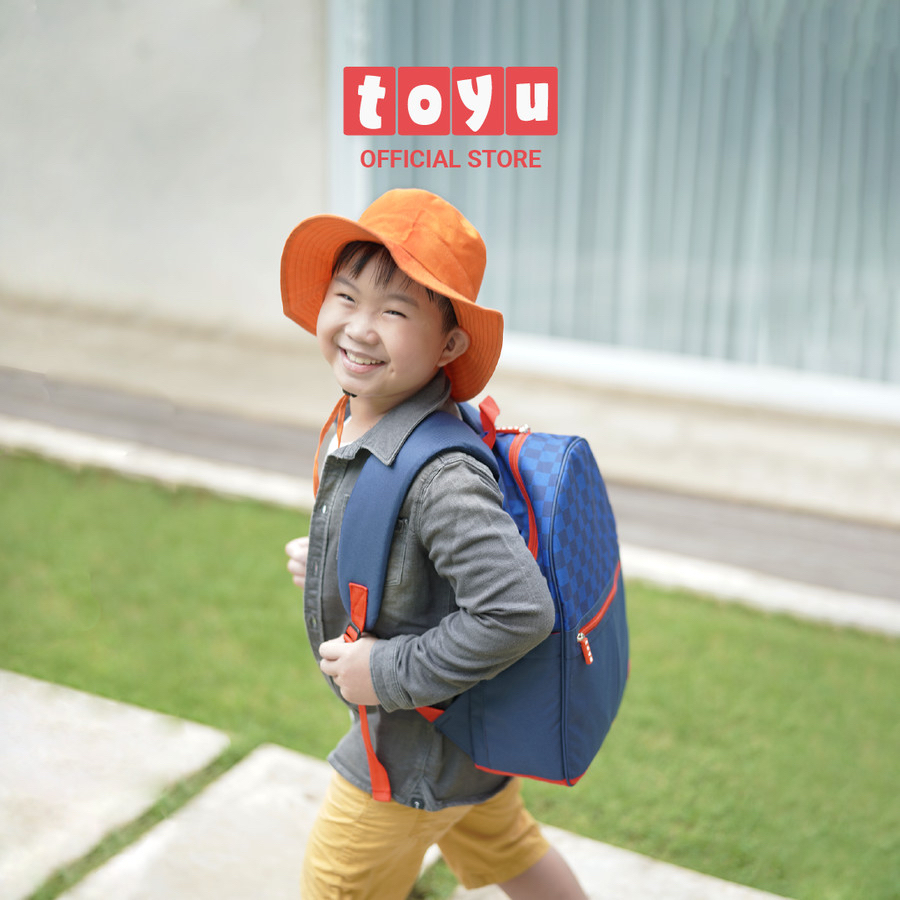 TOYU Boys Backpack Tas Ransel Sekolah Anak Laki-laki