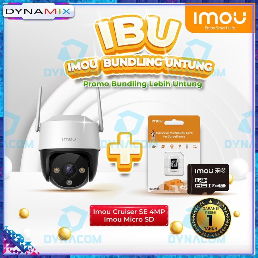 CCTV Imou Cruiser SE 4MP Smart Tracking &amp; Full Color Night Vision GARANSI RESMI