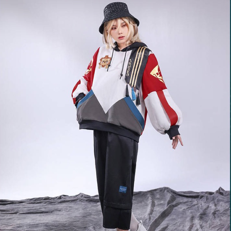 Kaveh Genshin Impact Jacket Cosplay Jaket Cosplayet Unisex Wanita Laki Cewek Cowok Lucu Harajuku Gen