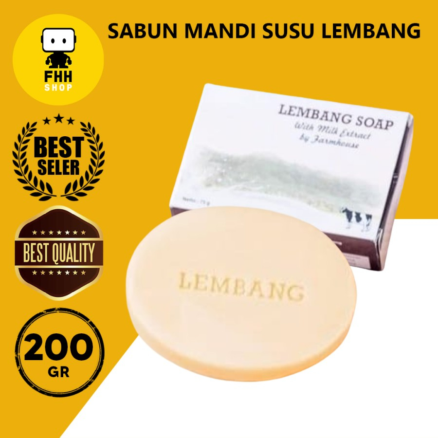 Sabun mandi Susu Lembang Farmhouse Lembang Soap With Milk extract