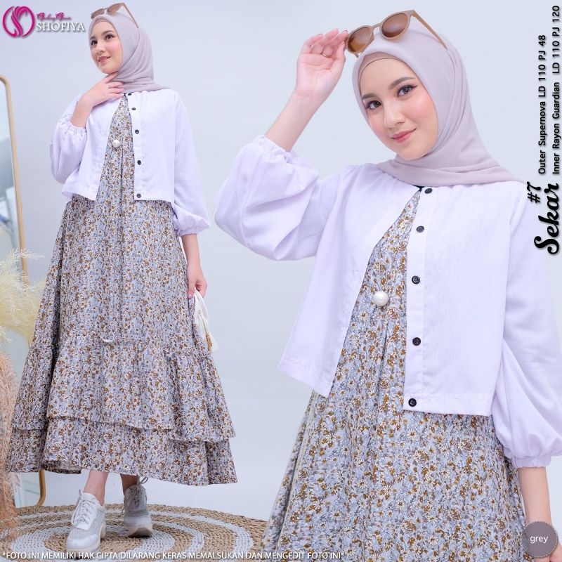 [READY BARU] MUNA BY SHOFIYA / SET OUTER BEST SELLER