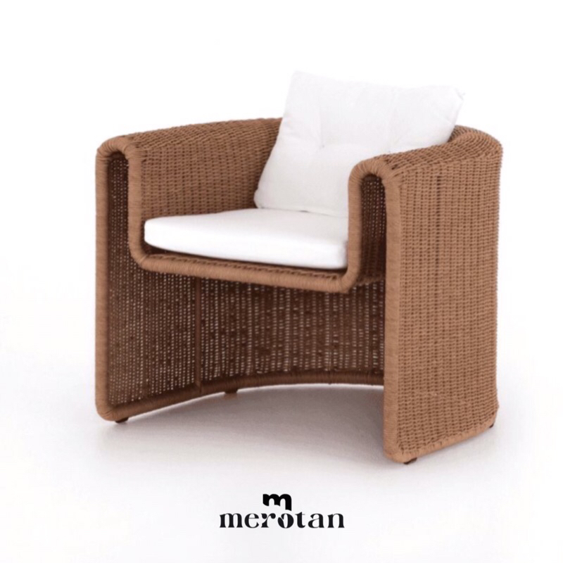 Kursi Tamu Rotan / Kursi Santai Rotan / Kursi Hotel Rotan Sintetis