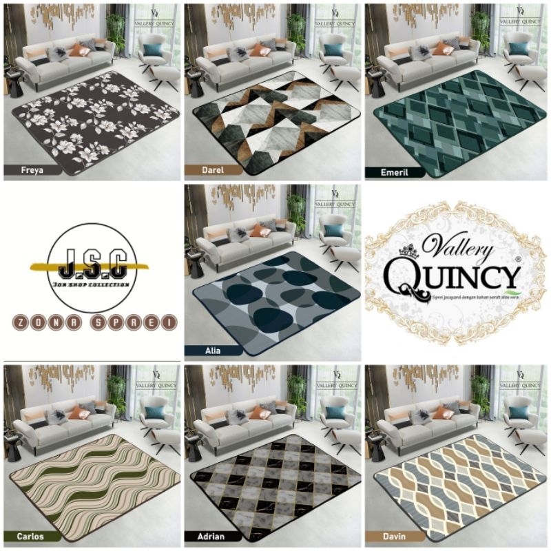 VALLERY QUINCY_karpet vallery quincy ukuran 150x190 karpet santai